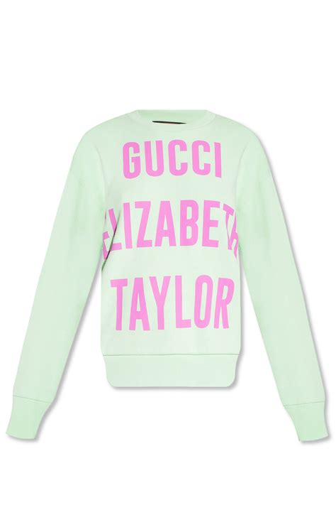 gucci sweatshirt green|gucci sweatshirt for women.